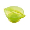 Akuku Dětská miska s přísavkou a se lžičkou 300ml 9m+ zelená